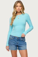 Galah Ribbed Long Sleeve T Shirt