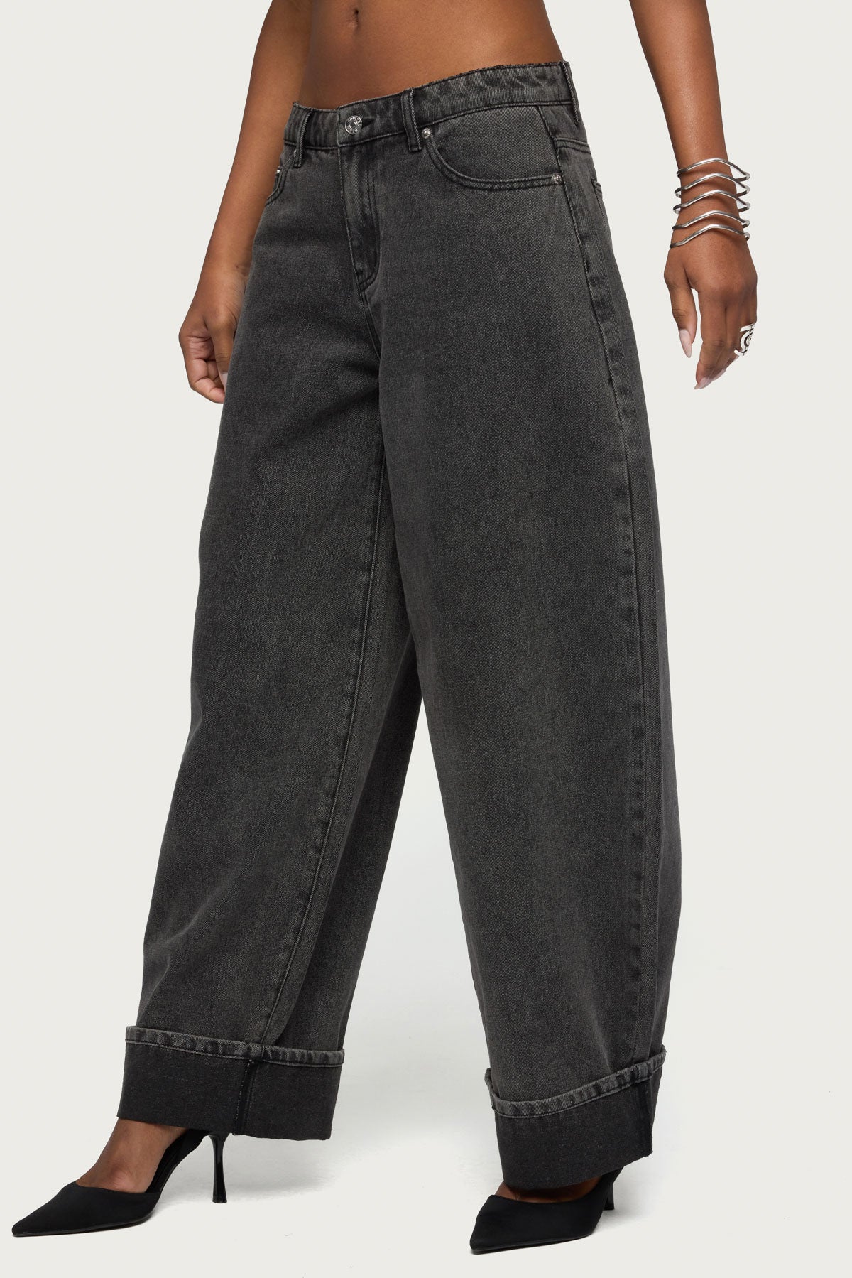 Kella Low Rise Baggy Jeans