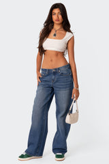 Carpenter Low Rise Baggy Jeans