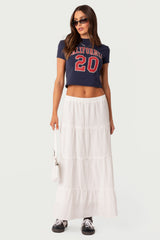 Charlotte Tiered Maxi Skirt