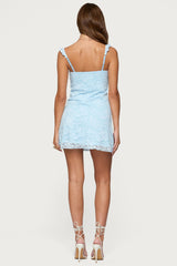 Stephanie Lace Mini Dress