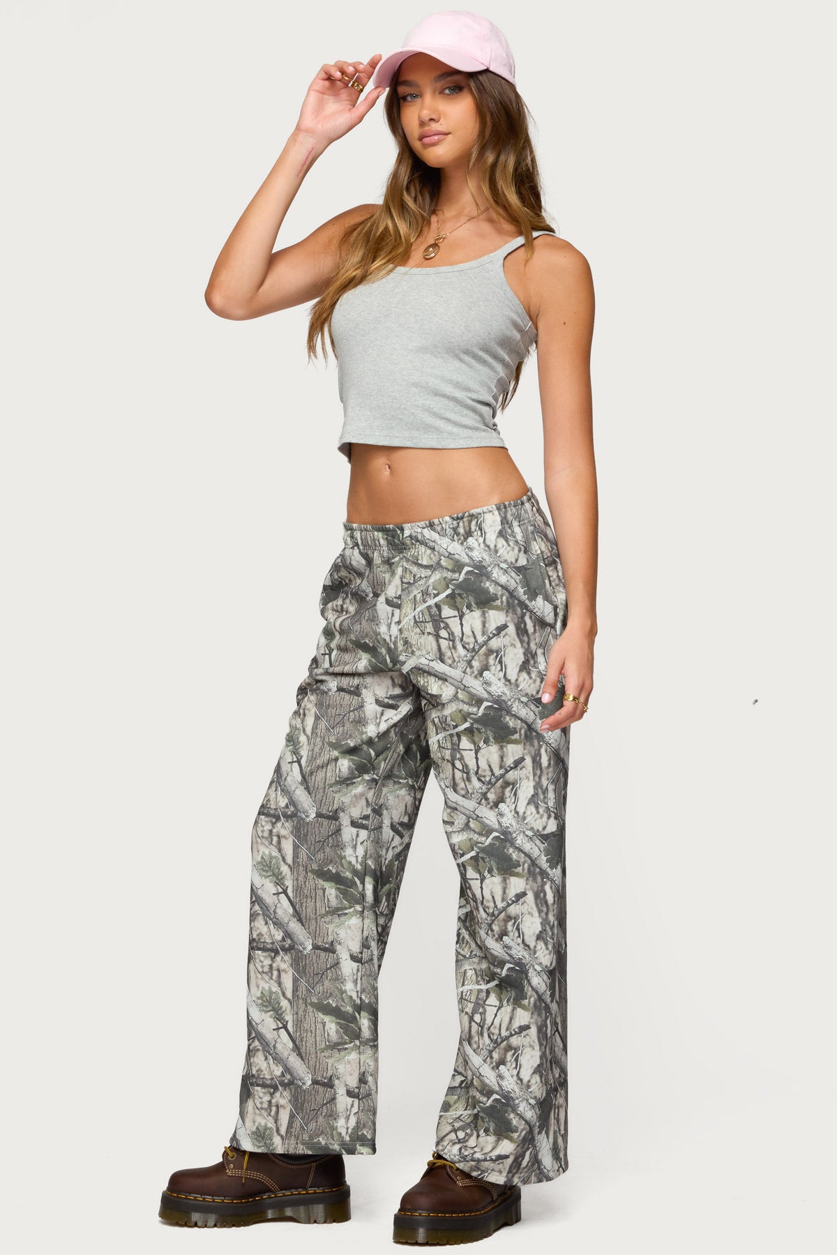 Camo Straight Leg Joggers