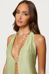 Cascading Gemstone Necklace Set