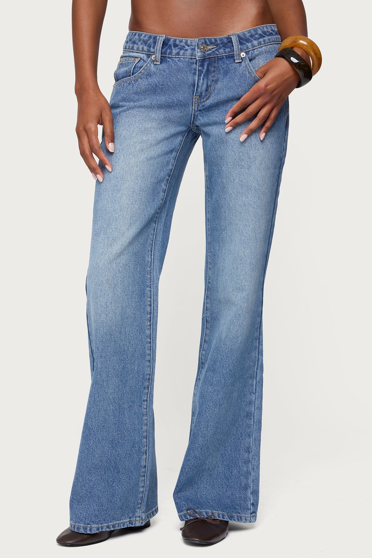 Kiarah Low Rise Bootcut Jeans