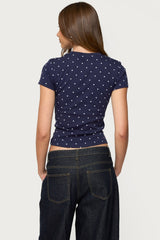 Lorenzo Polka Dot T Shirt
