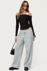 Lorelle Wide Leg Joggers
