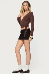 Malenna Wrap Top