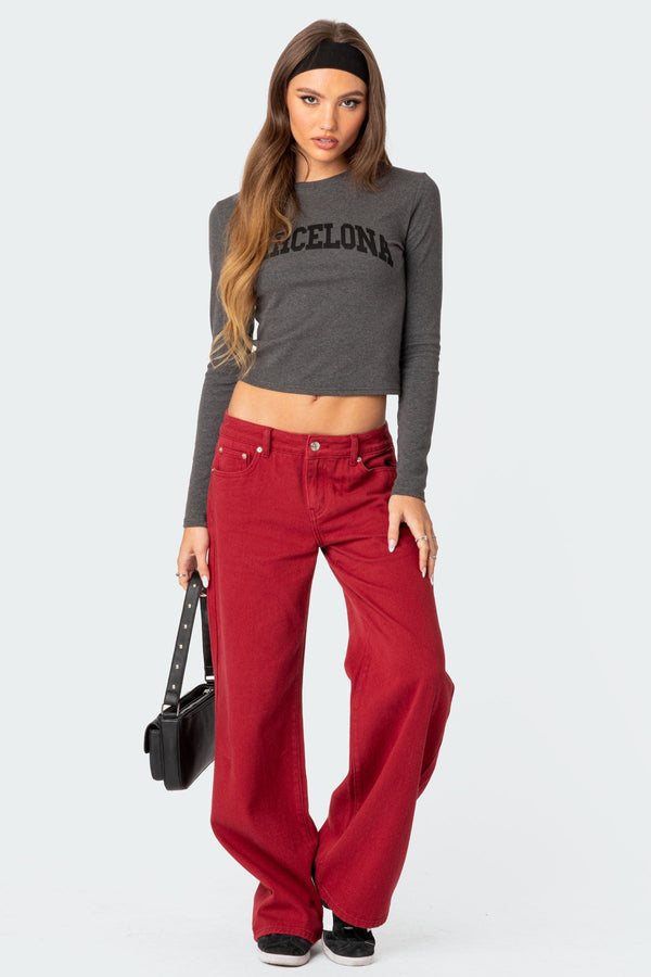 Roman Low Rise Baggy Jeans