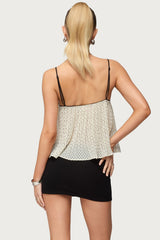 Rhian Lacey Pleated Babydoll Top