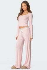 Peekaboo Lace Trousers