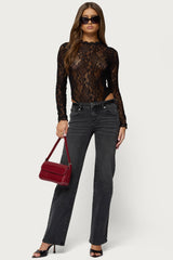 Rosalinda Sheer Lace Bodysuit