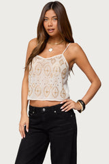 Kaleesy Beaded Tank Top