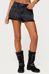 Fern Mid Rise Denim Shorts