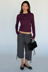 Lilith Cargo Capri Trousers