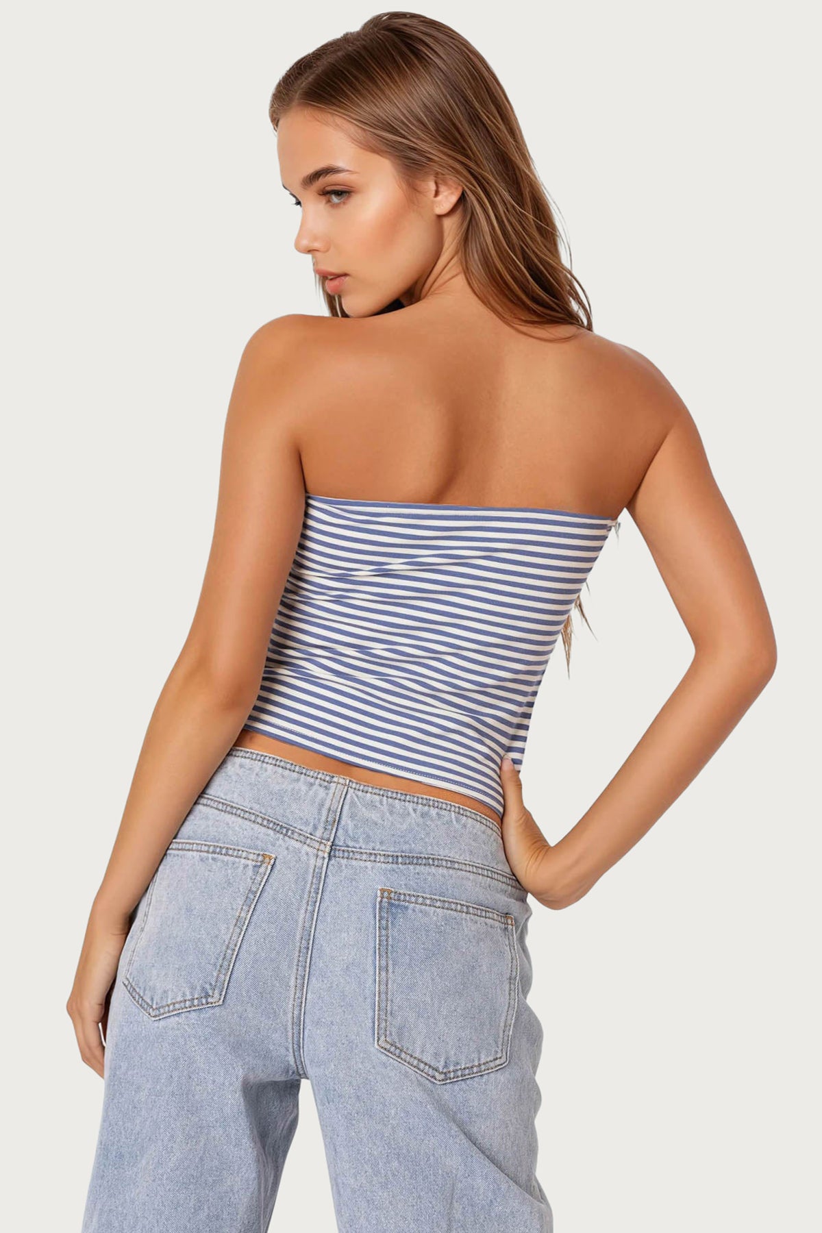 Lilah Striped Tube Top