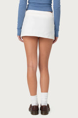 Bayside Slitted Micro Skort