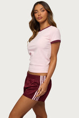 Zeke Contrast T Shirt