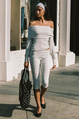 Rocio Foldover Capri Trousers