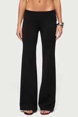 Katalia Sequin Flared Trousers