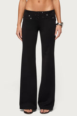 Katalia Sequin Flared Trousers