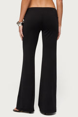 Katalia Sequin Flared Trousers