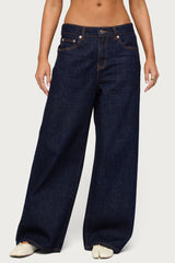 Juanita Low Rise Baggy Jeans