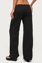 Bronte Grommet Straight Leg Joggers