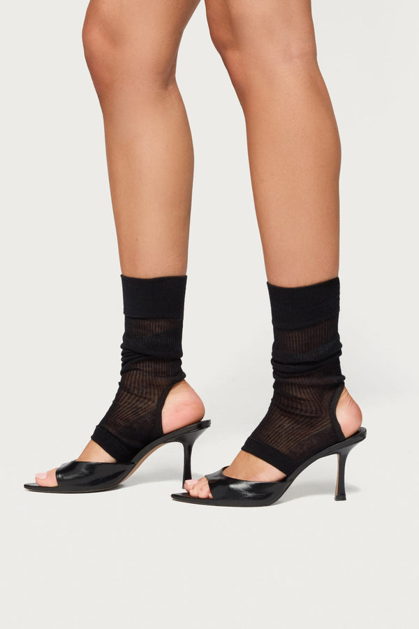 Assorted Cutout Scrunch Socks view 1