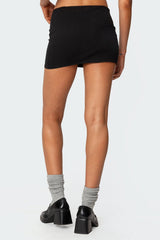 Aisha Low Rise Mini Skirt