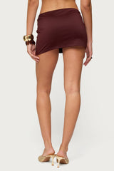 Briar Chain Belt Mini Skirt