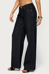 Tall Raelynn Washed Low Rise Baggy Jeans