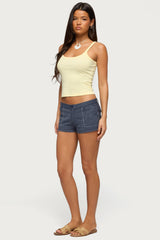 Lina Pinstripe Shorts