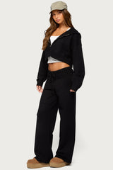 Russell Straight Leg Knit Trousers