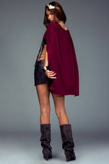 Ring Draped Cape