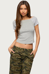 Marina Raglan Stripey T Shirt