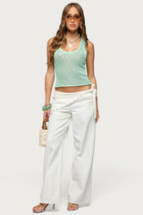 Eleora Sequin Knit Tank Top