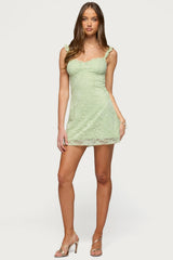 Stephanie Lace Mini Dress