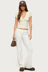 Merinda V Neck T Shirt