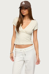 Merinda V Neck T Shirt