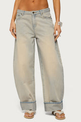Kella Low Rise Baggy Jeans
