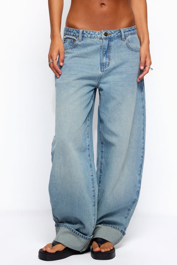 Kella Low Rise Baggy Jeans view 2