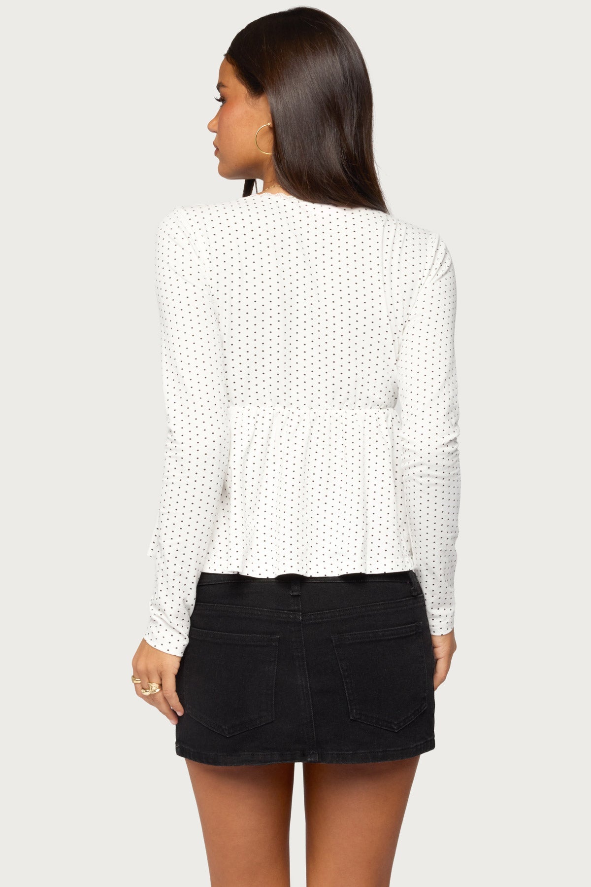 Kenzie Long Sleeve Babydoll Top