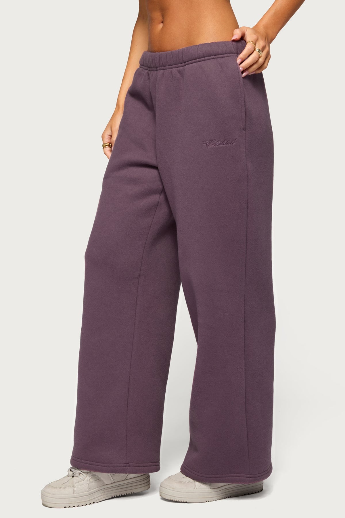 Basic Girl Wide Leg Edikted Joggers