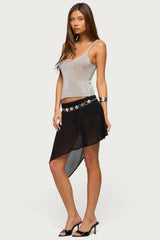 Meena Shiny Knit Tank Top