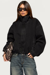 Trudie Oversized Denim Coat