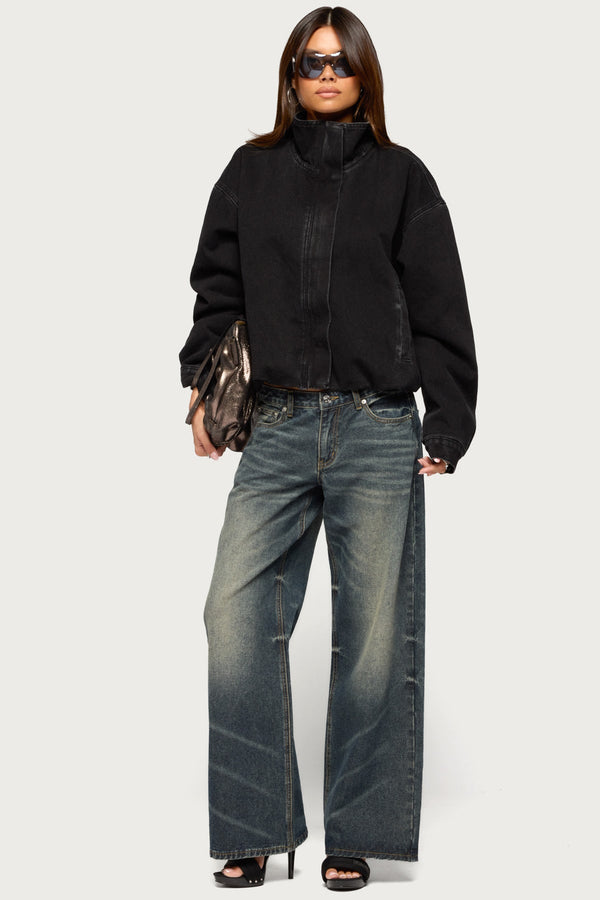 Trudie Oversized Denim Coat