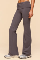 Oriane Foldover Flared Leggings