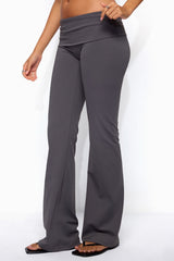 Oriane Foldover Flared Leggings