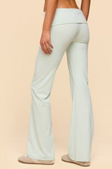 Oriane Foldover Flared Leggings