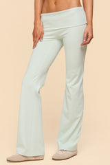 Oriane Foldover Flared Leggings